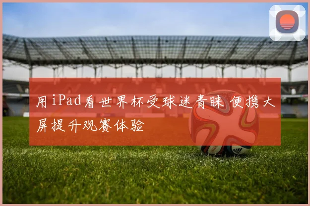 用iPad看世界杯受球迷青睐 便携大屏提升观赛体验